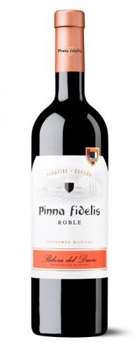 Vino Pinna Fidelis Roble botella