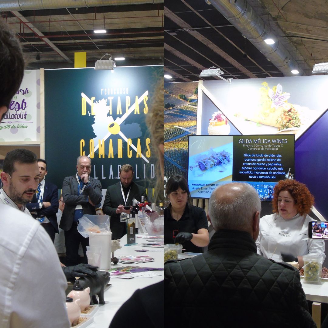 Stand de Alimentos de Valladolid en marcha