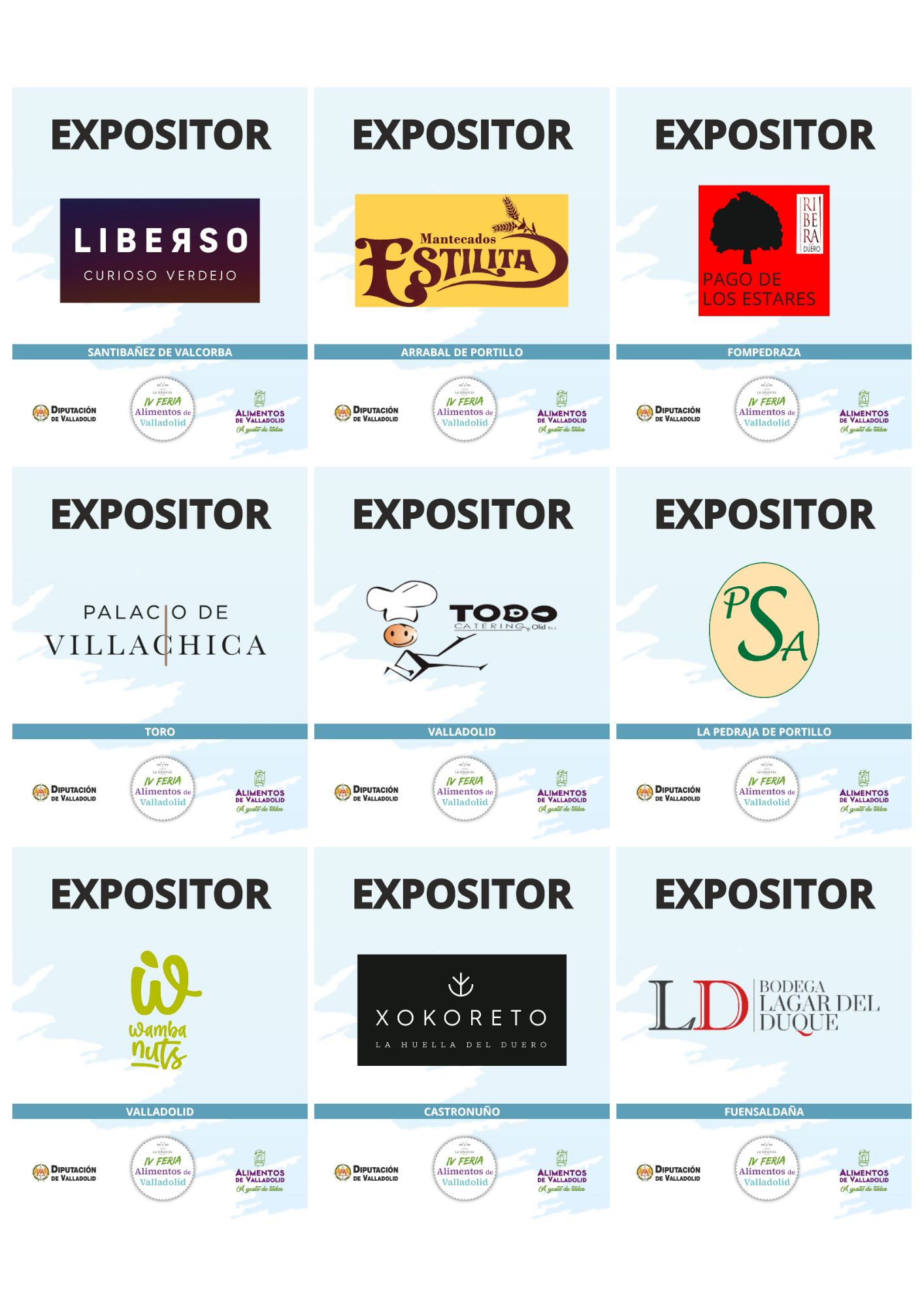 9 expositores feria alimentos de vallaodlid 2024