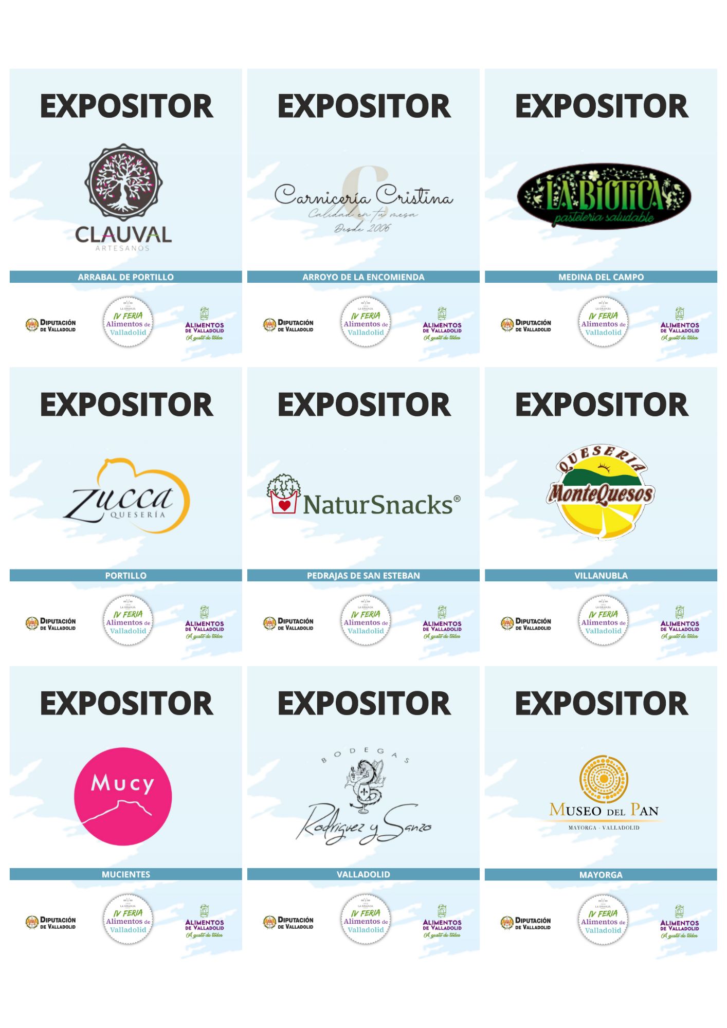 9 expositores feria alimentos de vallaodlid 2024