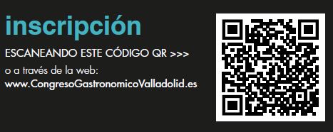 QR DE INSCRIPCIÓN  VI CONGRESO GASTRONÓMICO PROVINCIAL 