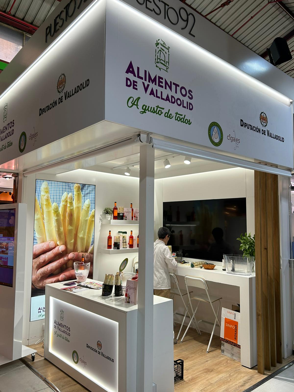 PUESTO 92 EN EL MARCADO DE LA PAZ DE ALIMENTOS DE VALLADOLID