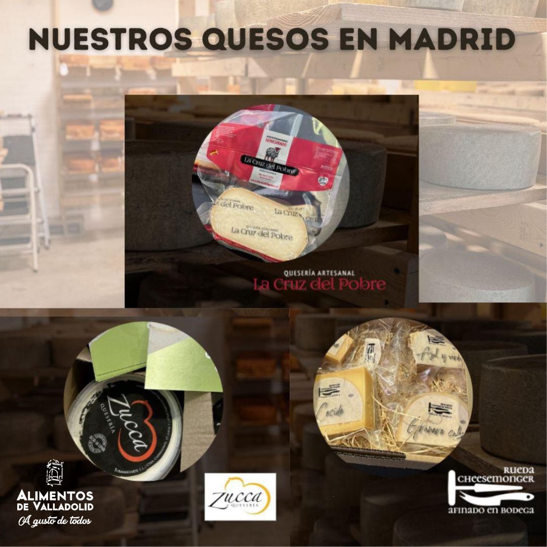 PORTADA DE LAS TRES MARCAS DE QUESOS EN MARDID