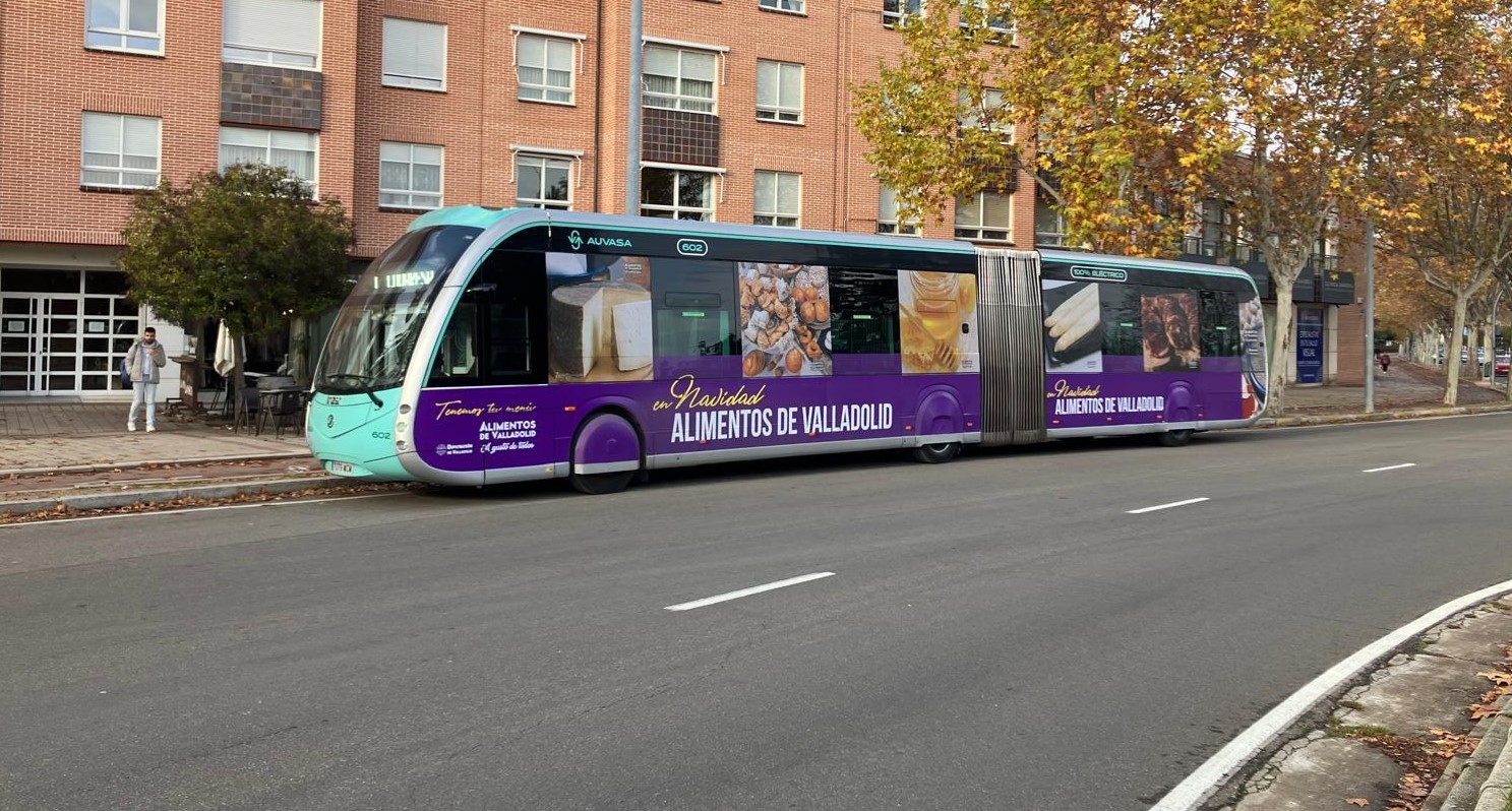 AUTOBUS ALIMENTOS DE VALLADOLID